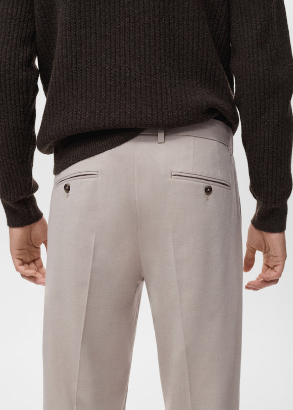 MANGO SAVOIR 17007890-08 MANGO MAN TROUSERS