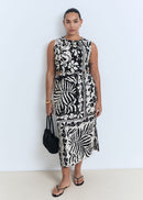 MANGO OLIMPIO 17011166-99 MANGO WOMEN DRESS FULL LENGTH-6