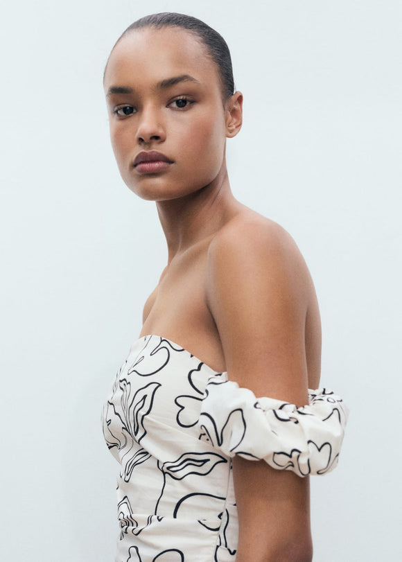 MANGO ARIEL 17011169-02 MANGO WOMEN DRESS FULL LENGTH