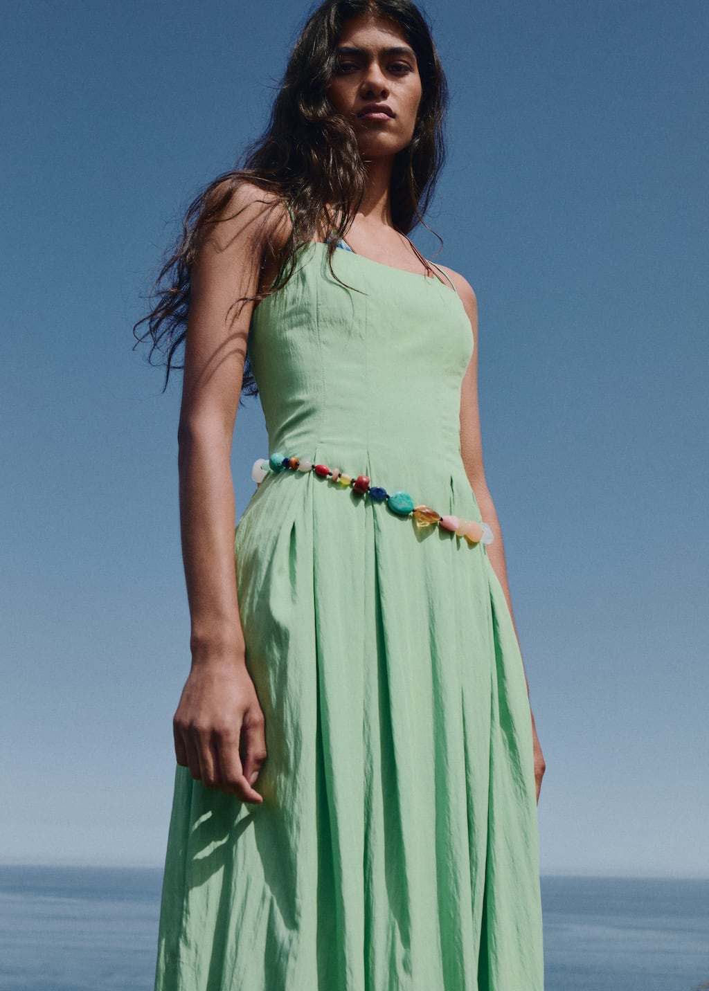 MANGO MINTY 17011171-41 MANGO WOMEN DRESS FULL LENGTH