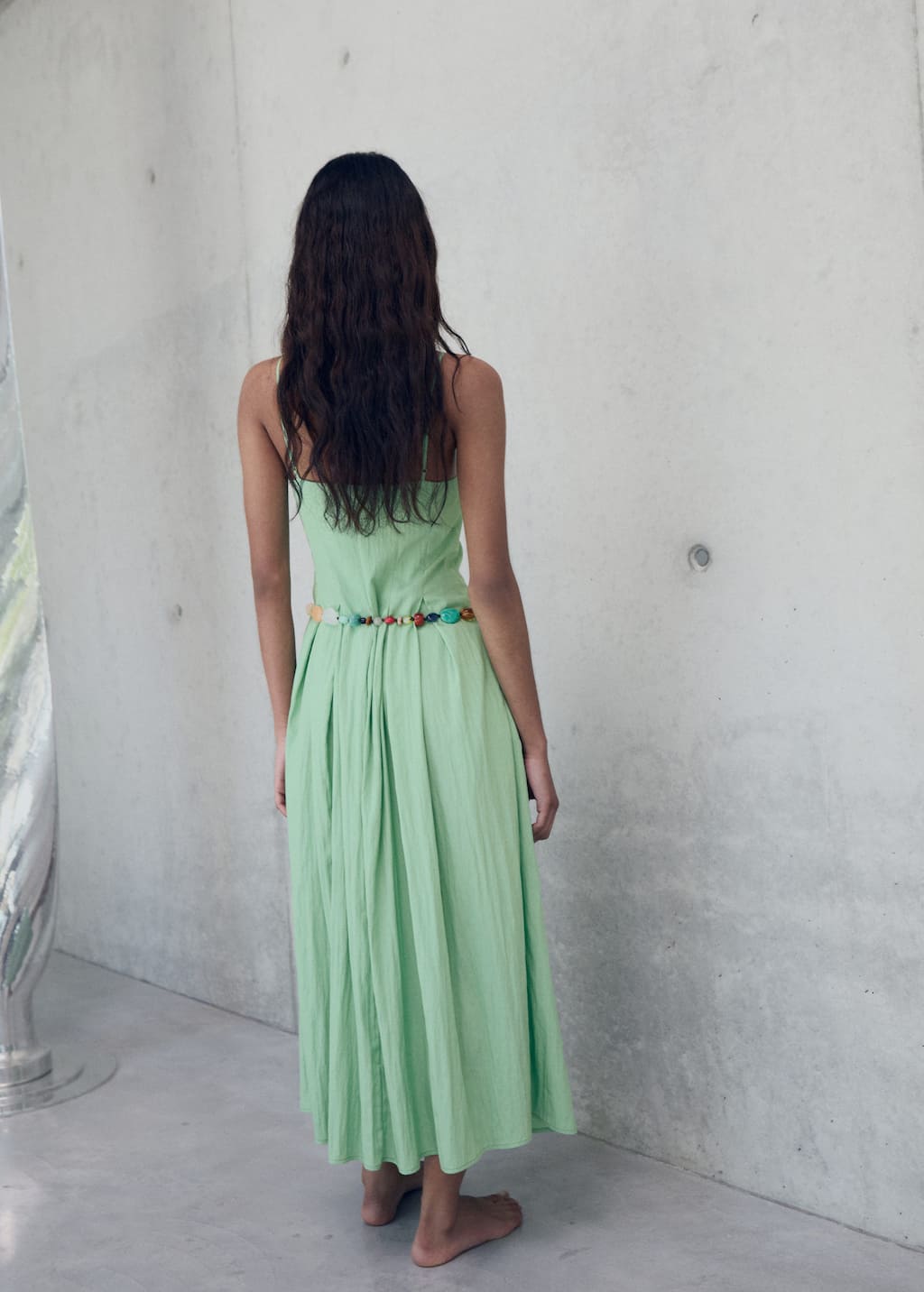 MANGO MINTY 17011171-41 MANGO WOMEN DRESS FULL LENGTH