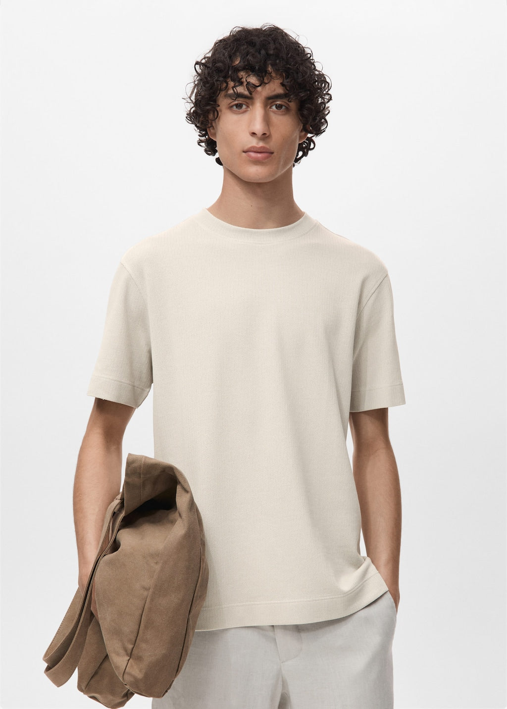 MANGO ALGARVET 17011234-03 MANGO MAN T-SHIRT SHORT SLEEVE