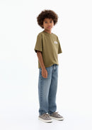 MANGO COCOA 17011235-36 MANGO KIDS BOY T-SHIRT SHORT SLEEVE-2