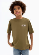MANGO COCOA 17011235-36 MANGO KIDS BOY T-SHIRT SHORT SLEEVE-1