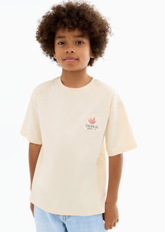 MANGO BANANA 17011236-07 MANGO KIDS BOY T-SHIRT SHORT SLEEVE