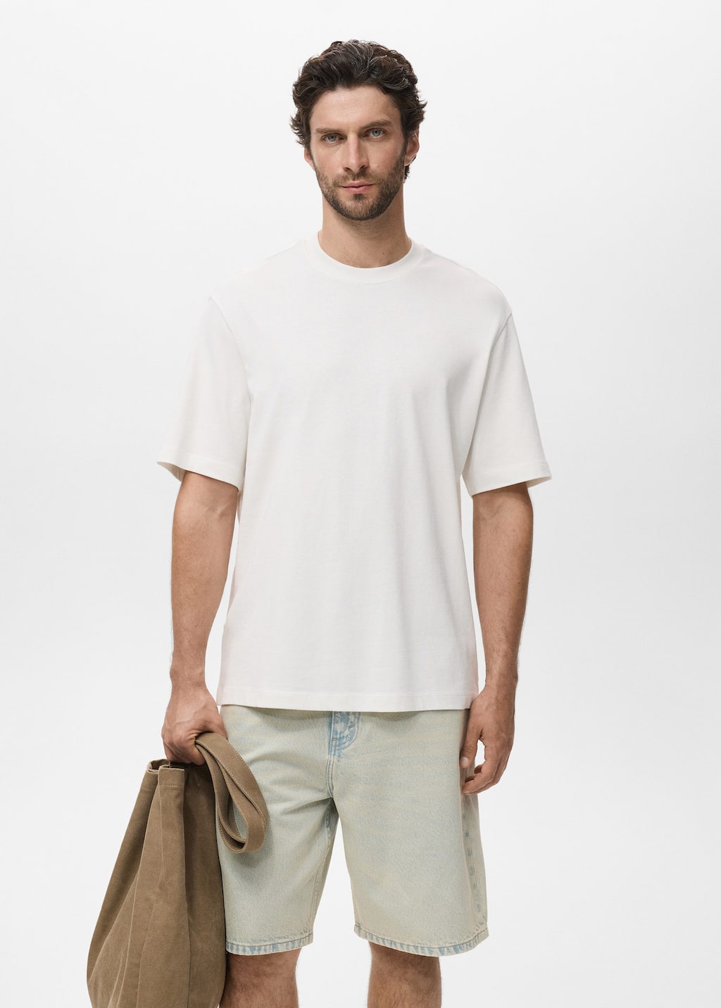 MANGO ANOUK 17011240-02 MANGO MAN T-SHIRT SHORT SLEEVE