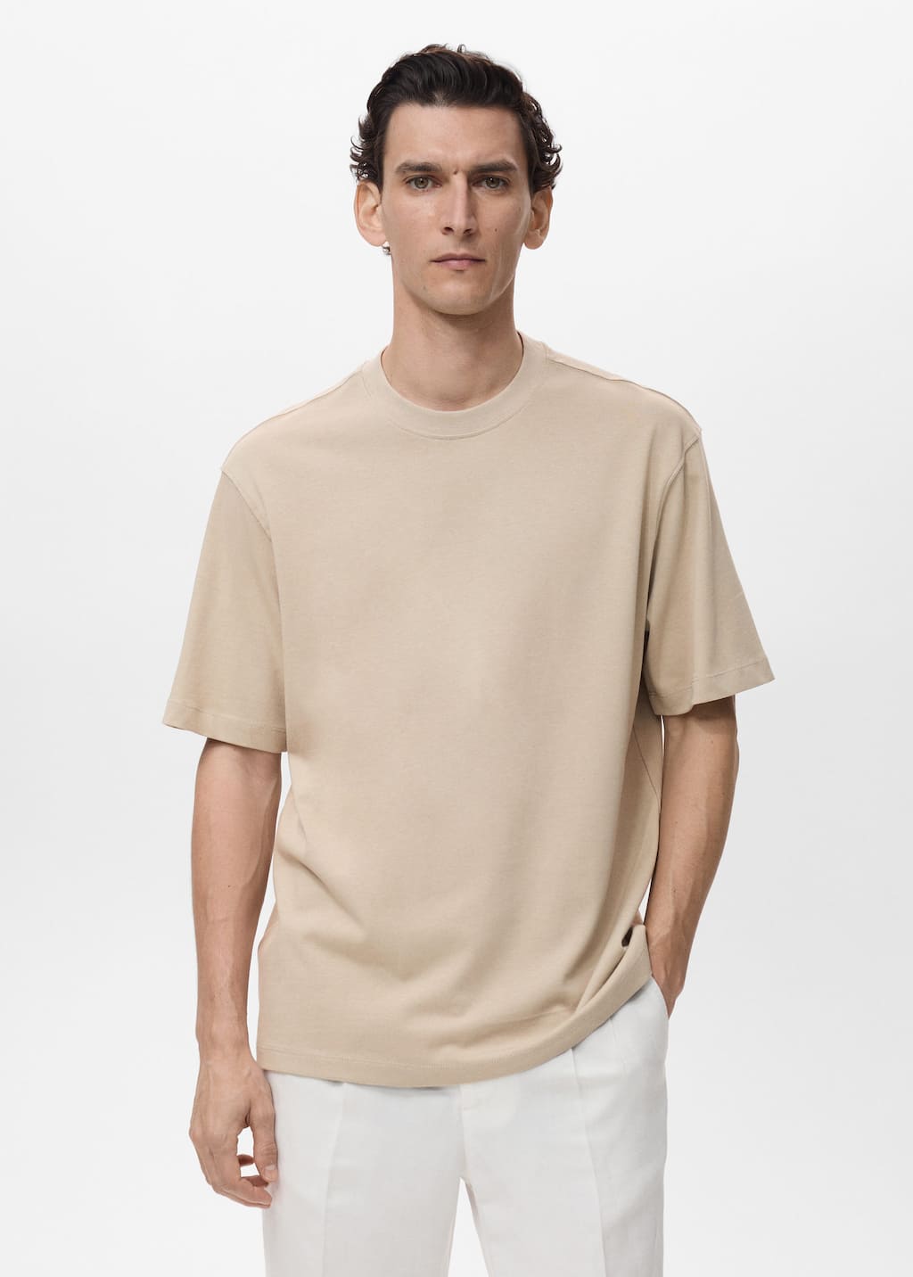 MANGO ANOUK 17011240-05 MANGO MAN T-SHIRT SHORT SLEEVE