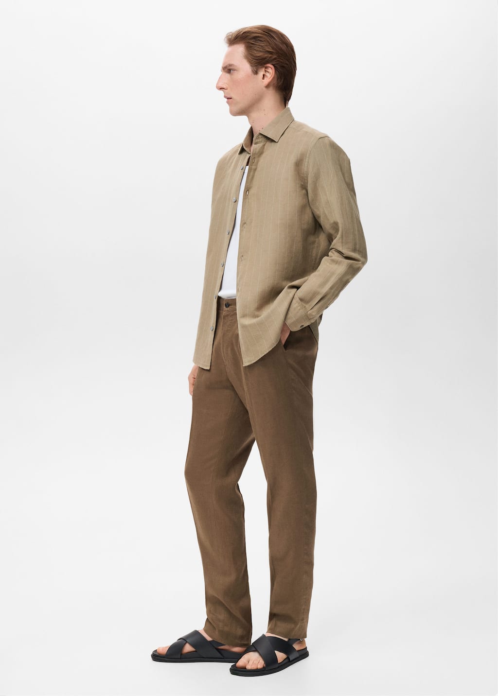 MANGO RUG 17011251-37 MANGO MAN SHIRT LONG SLEEVE