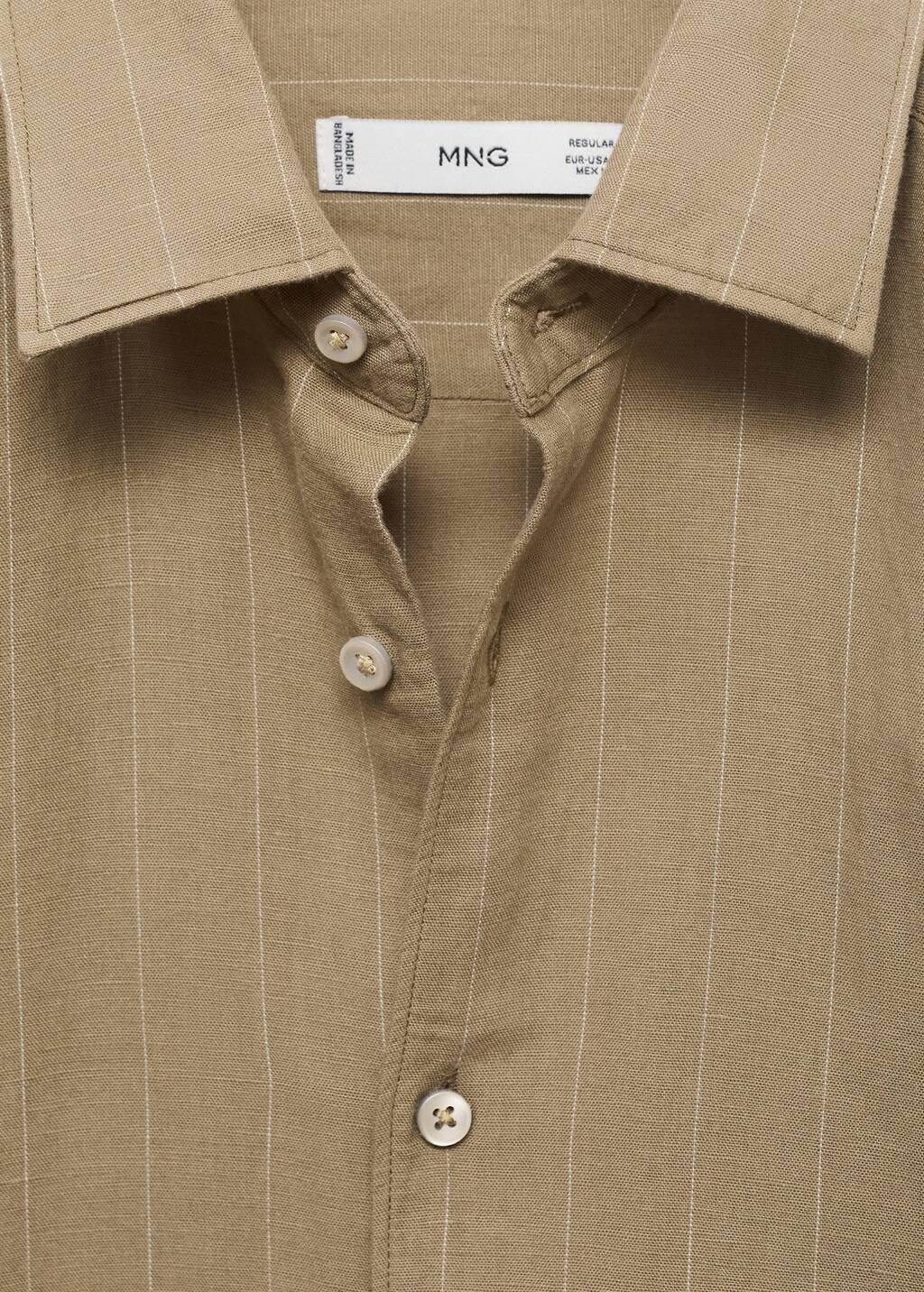 MANGO RUG 17011251-37 MANGO MAN SHIRT LONG SLEEVE