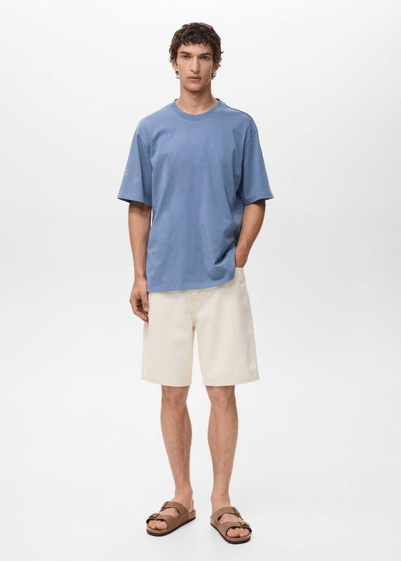 MANGO GREEK 17011275-52 MANGO MAN T-SHIRT SHORT SLEEVE