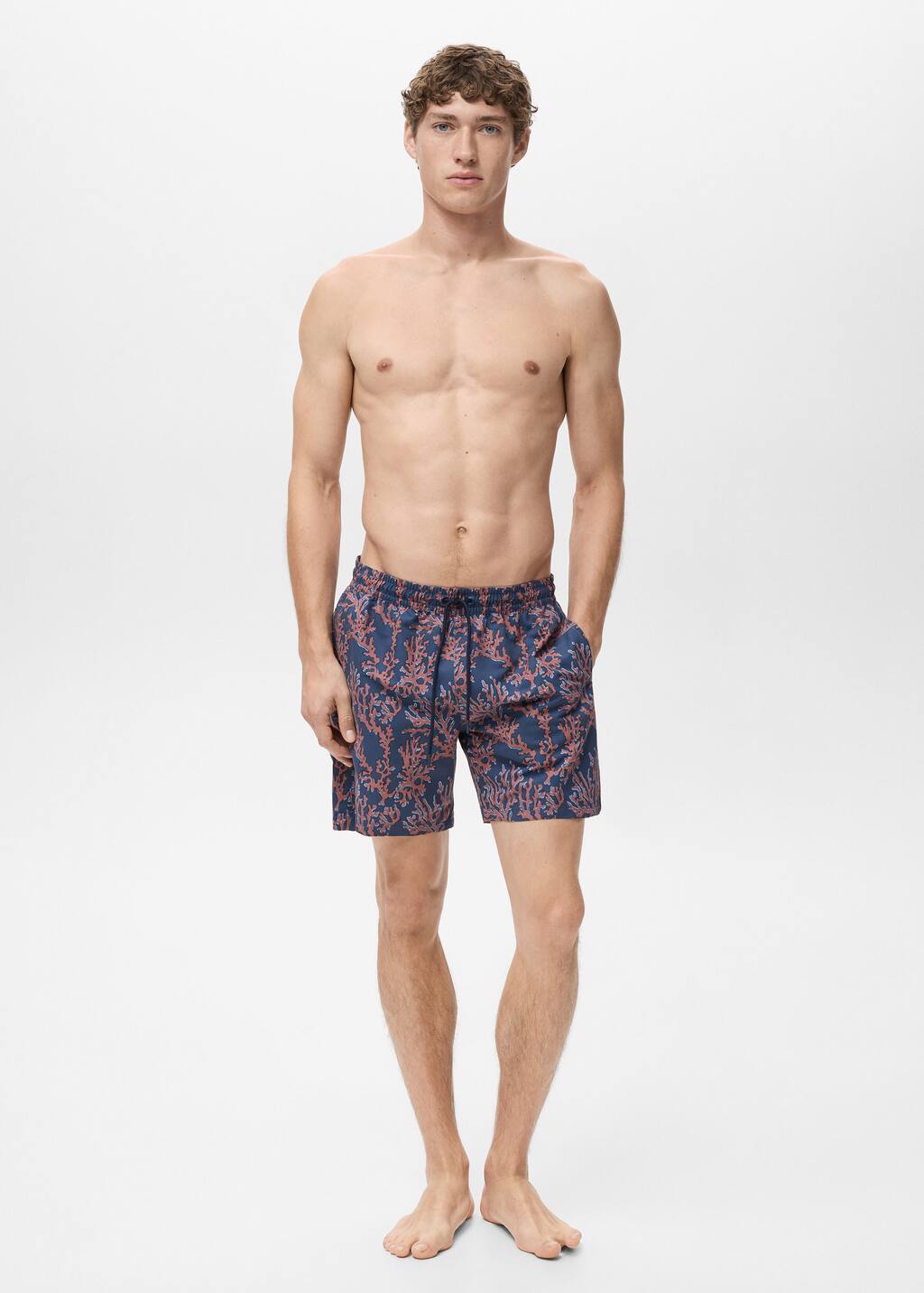 MANGO CORAL 17011287-87 MANGO MAN SWIMSUIT