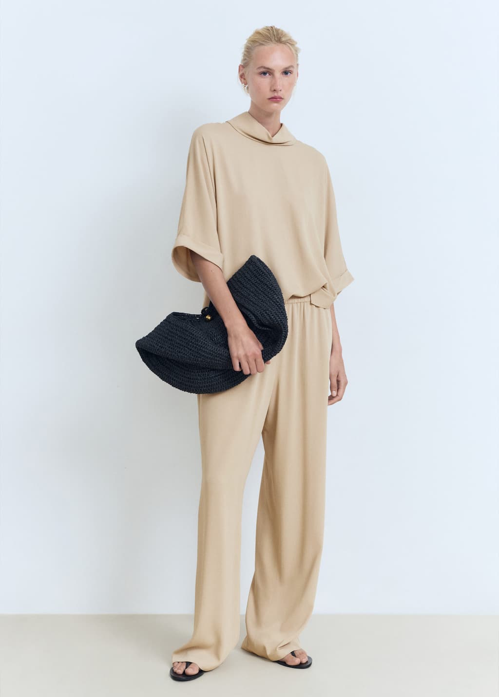 MANGO VIVIE-A 17012538-08 MANGO WOMEN TROUSER