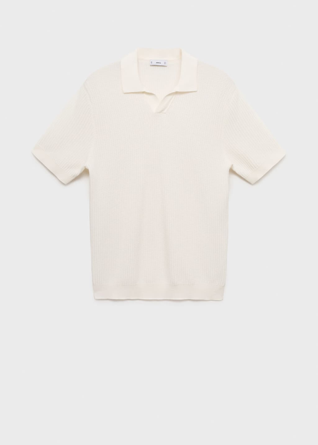 MANGO FLUID 17012906-02 MANGO MAN POLO SHIRT