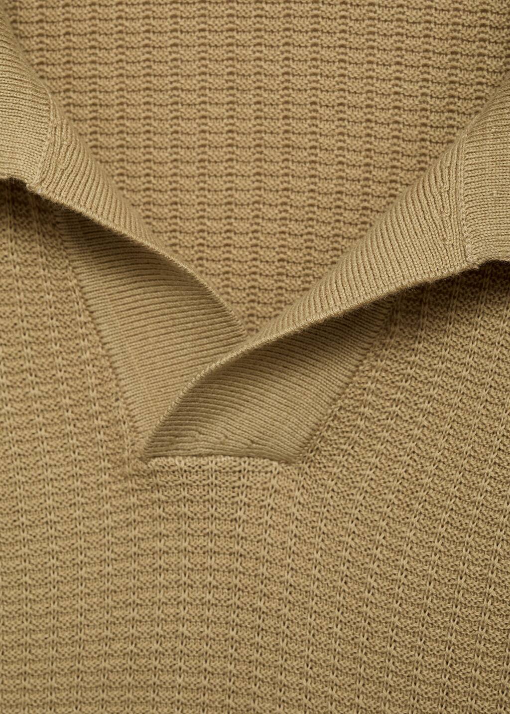 MANGO FLUID 17012906-08 MANGO MAN POLO SHIRT