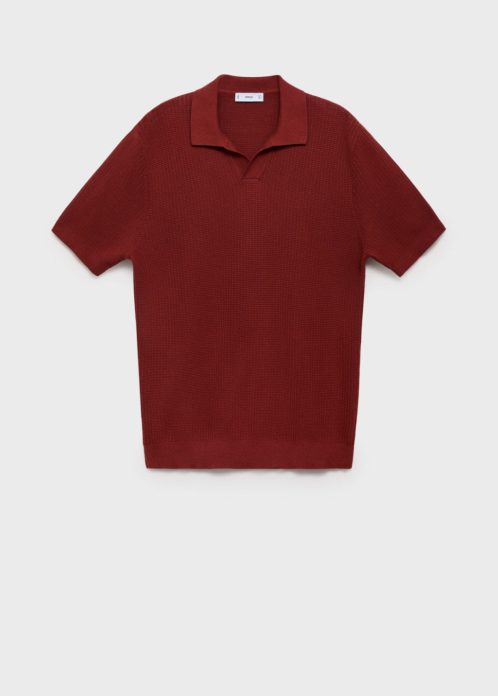 MANGO FLUID 17012906-75 MANGO MAN POLO SHIRT