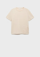 MANGO SUMATRA 17012910-05 MANGO WOMEN T-SHIRT SHORT SLEEVE-3