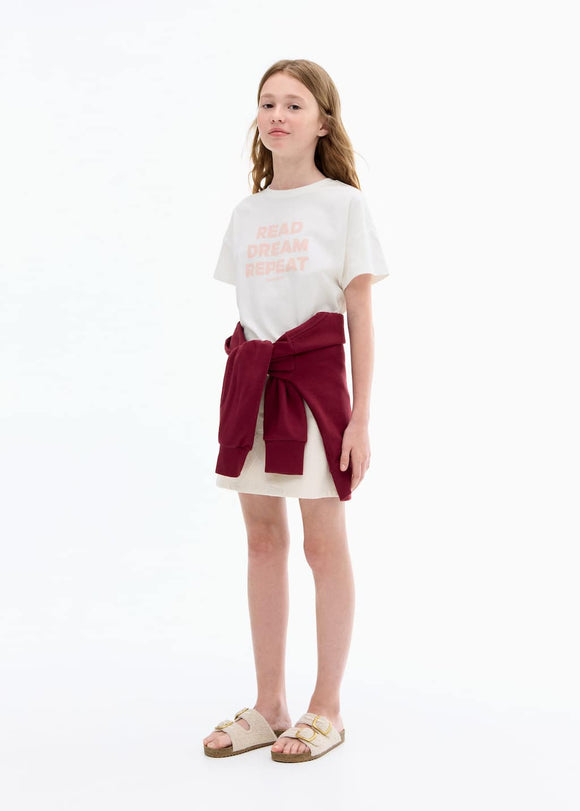 MANGO DREAM 17013285-02 MANGO KIDS GIRL T-SHIRT SHORT SLEEVE