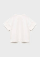MANGO PIPING 17013297-02 MANGO KIDS GIRL T-SHIRT SHORT SLEEVE-4