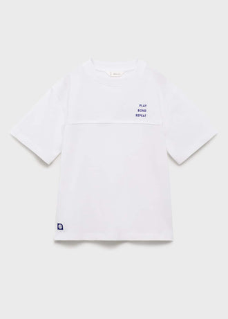 MANGO SPORTY 17013300-02 MANGO KIDS BOY T-SHIRT SHORT SLEEVE