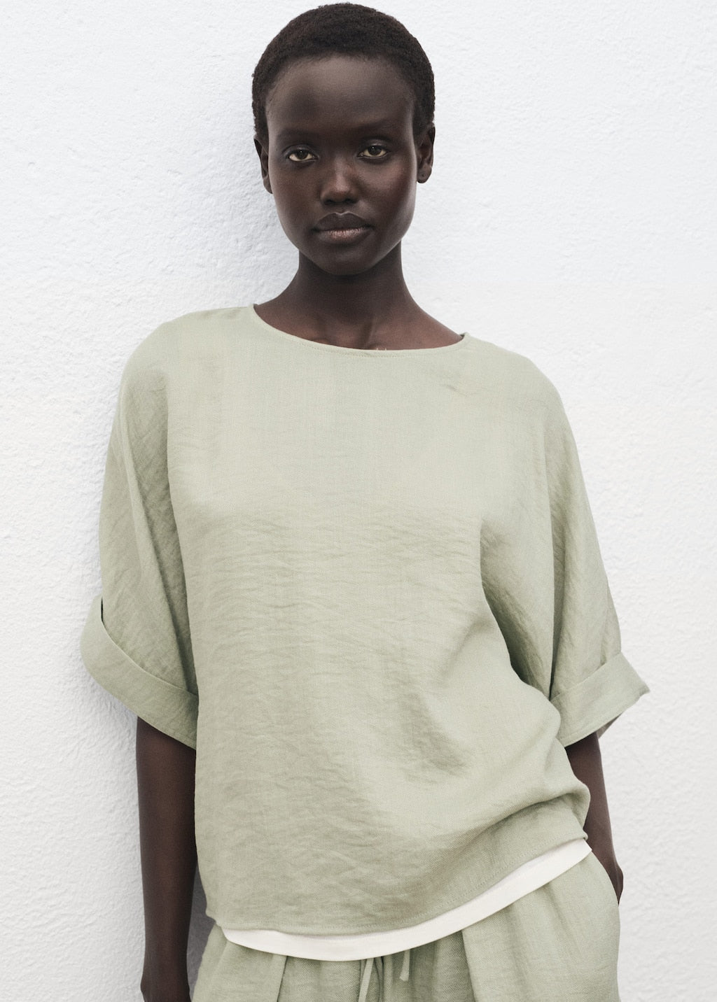 MANGO SALVIA 17013797-45 MANGO WOMEN BLOUSE