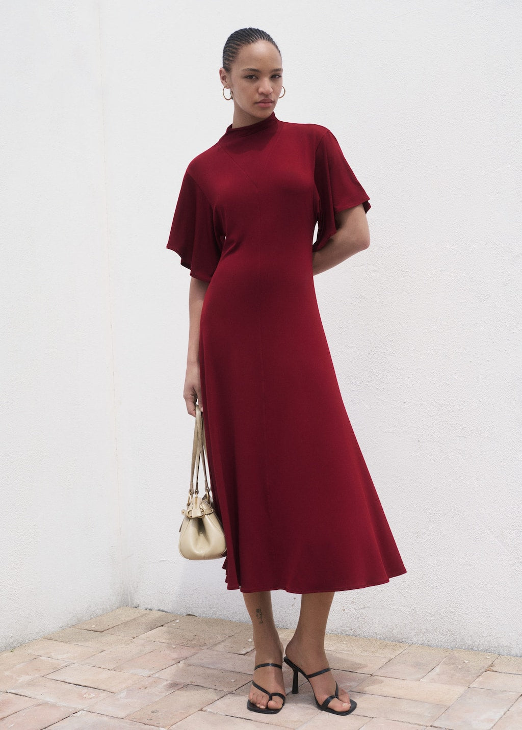 MANGO VICKY-A 17014078-78 MANGO WOMEN DRESS FULL LENGTH