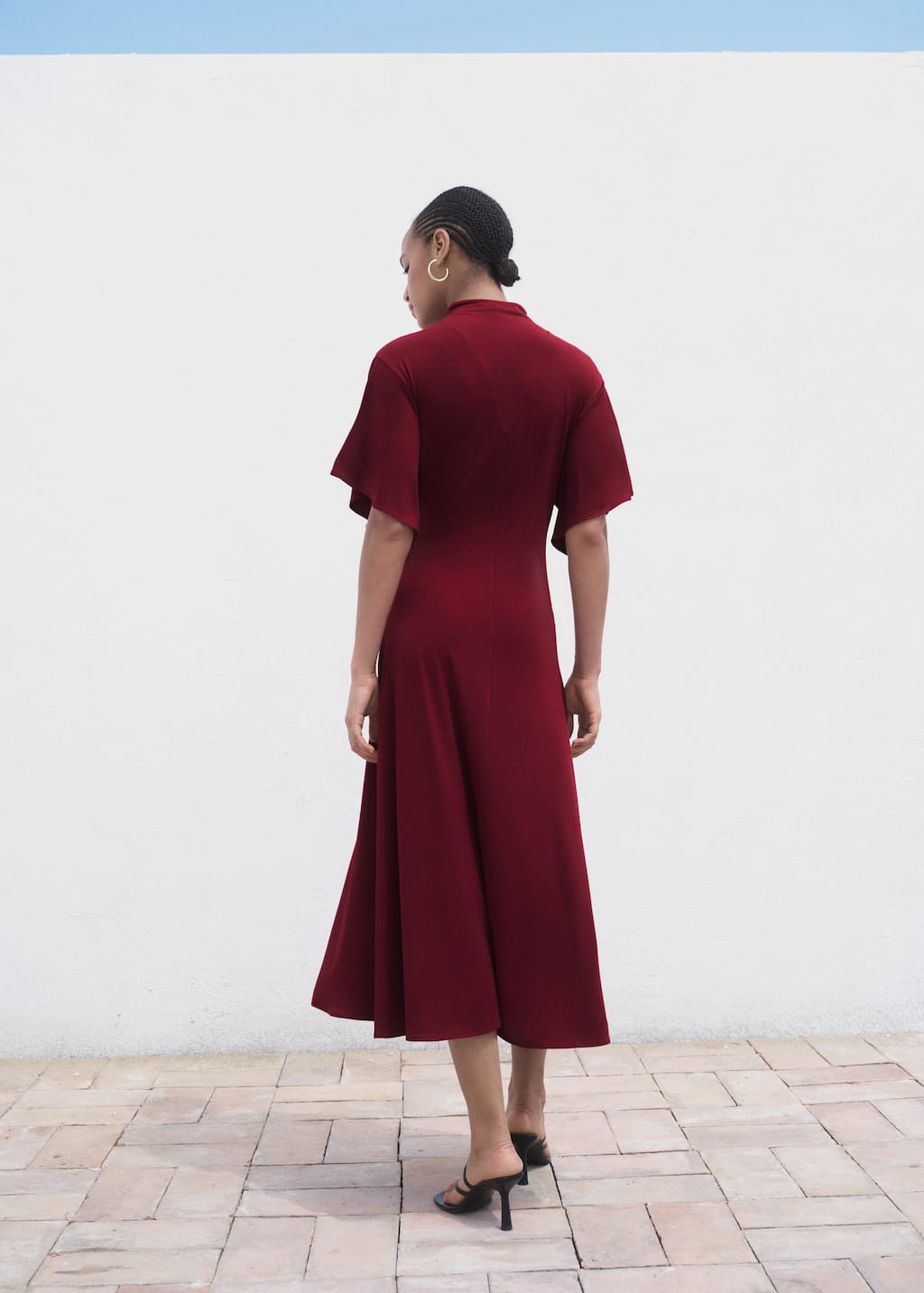 MANGO VICKY-A 17014078-78 MANGO WOMEN DRESS FULL LENGTH
