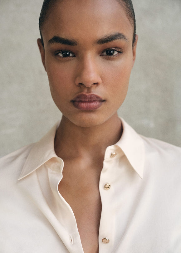 MANGO IDEALE 17014087-05 MANGO WOMEN SHIRT LONG SLEEVE