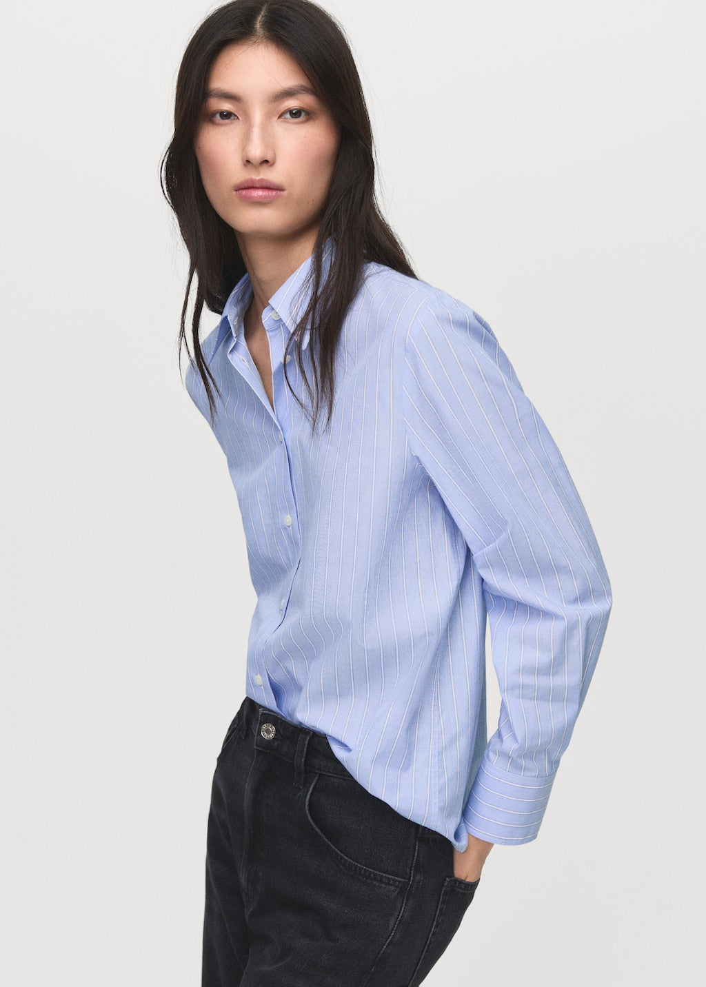 MANGO REGU 17014088-50 MANGO WOMEN SHIRT LONG SLEEVE