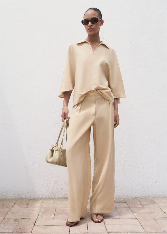 MANGO MOMO-A 17014091-07 MANGO WOMEN SHIRT SHORT SLEEVE