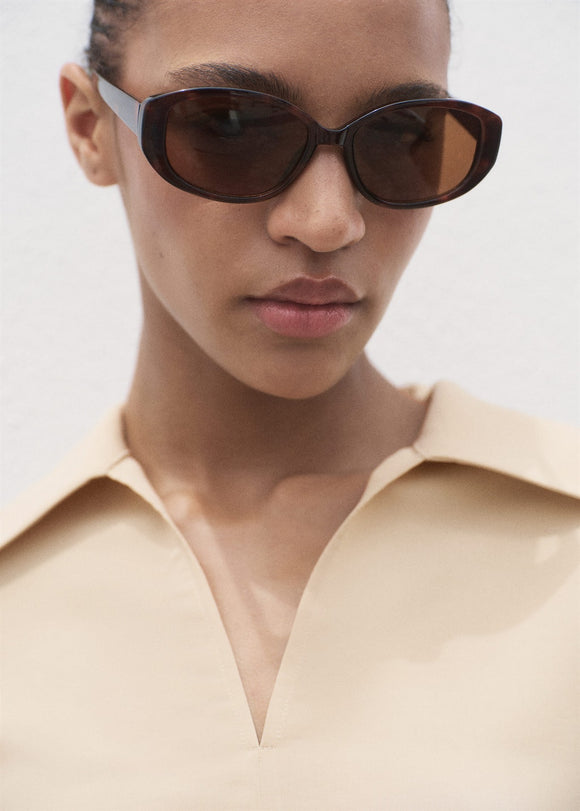 MANGO MOMO-A 17014091-07 MANGO WOMEN SHIRT SHORT SLEEVE