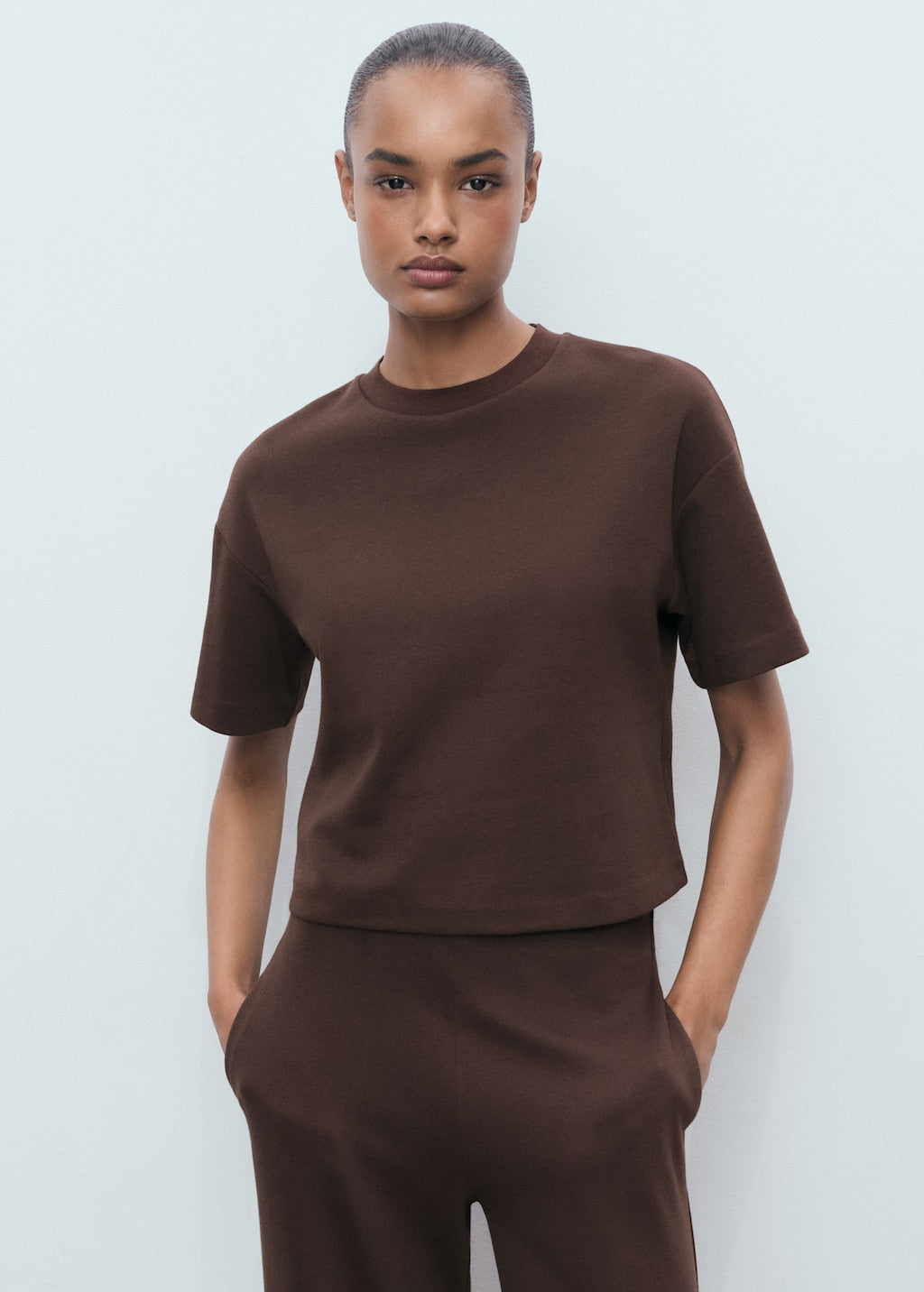 MANGO PICO 17014099-30 MANGO WOMEN T-SHIRT SHORT SLEEVE
