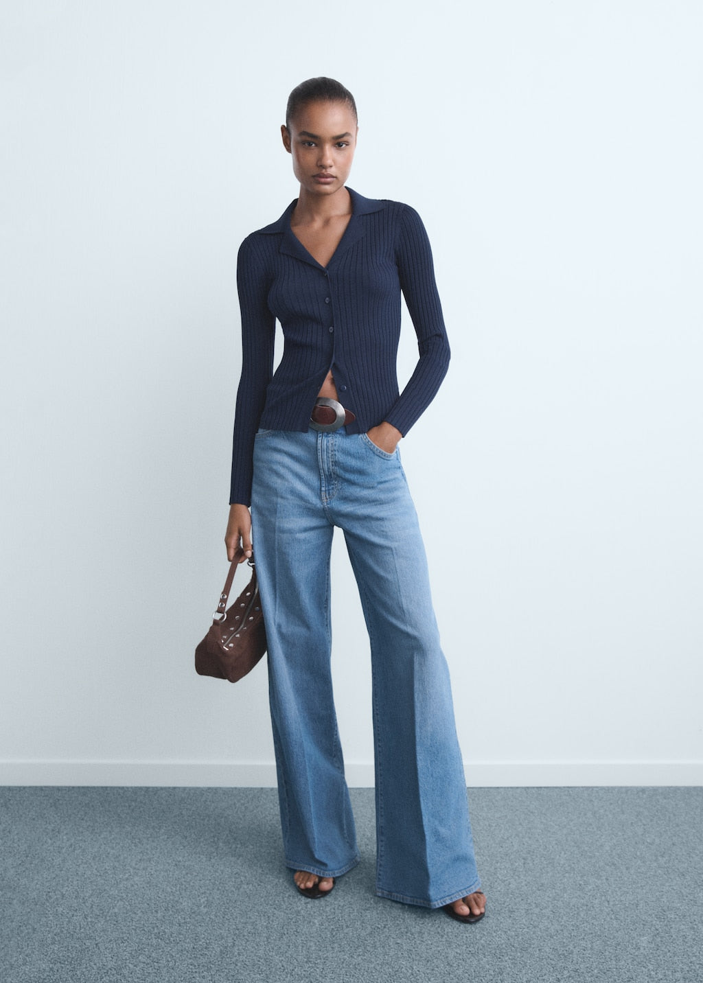 MANGO ELISE 17014101-TM MANGO WOMEN DENIM JEANS