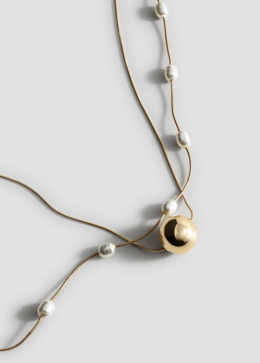 MANGO LUZ 17014136-OR MANGO WOMEN NECKLACE