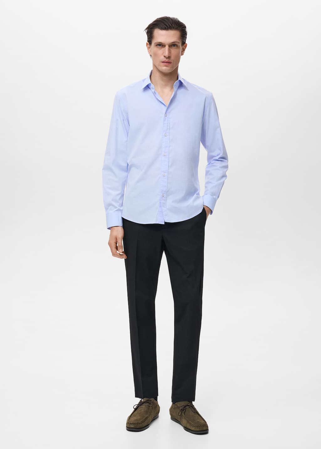 MANGO PLAY1 17014436-50 MANGO MAN SHIRT LONG SLEEVE