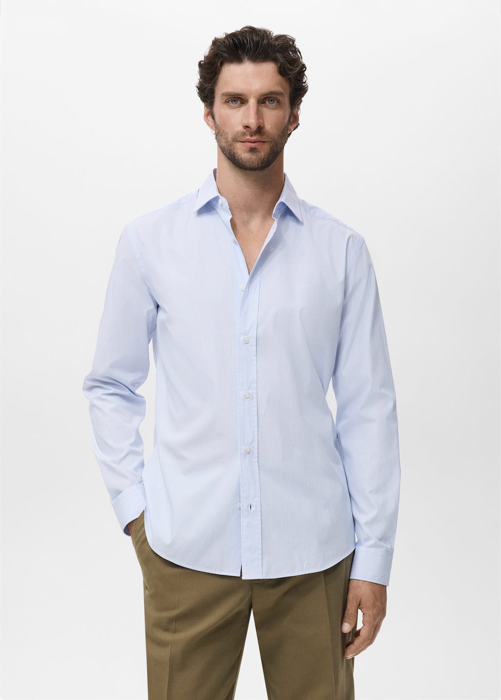 MANGO PLAYR 17014438-01 MANGO MAN SHIRT LONG SLEEVE