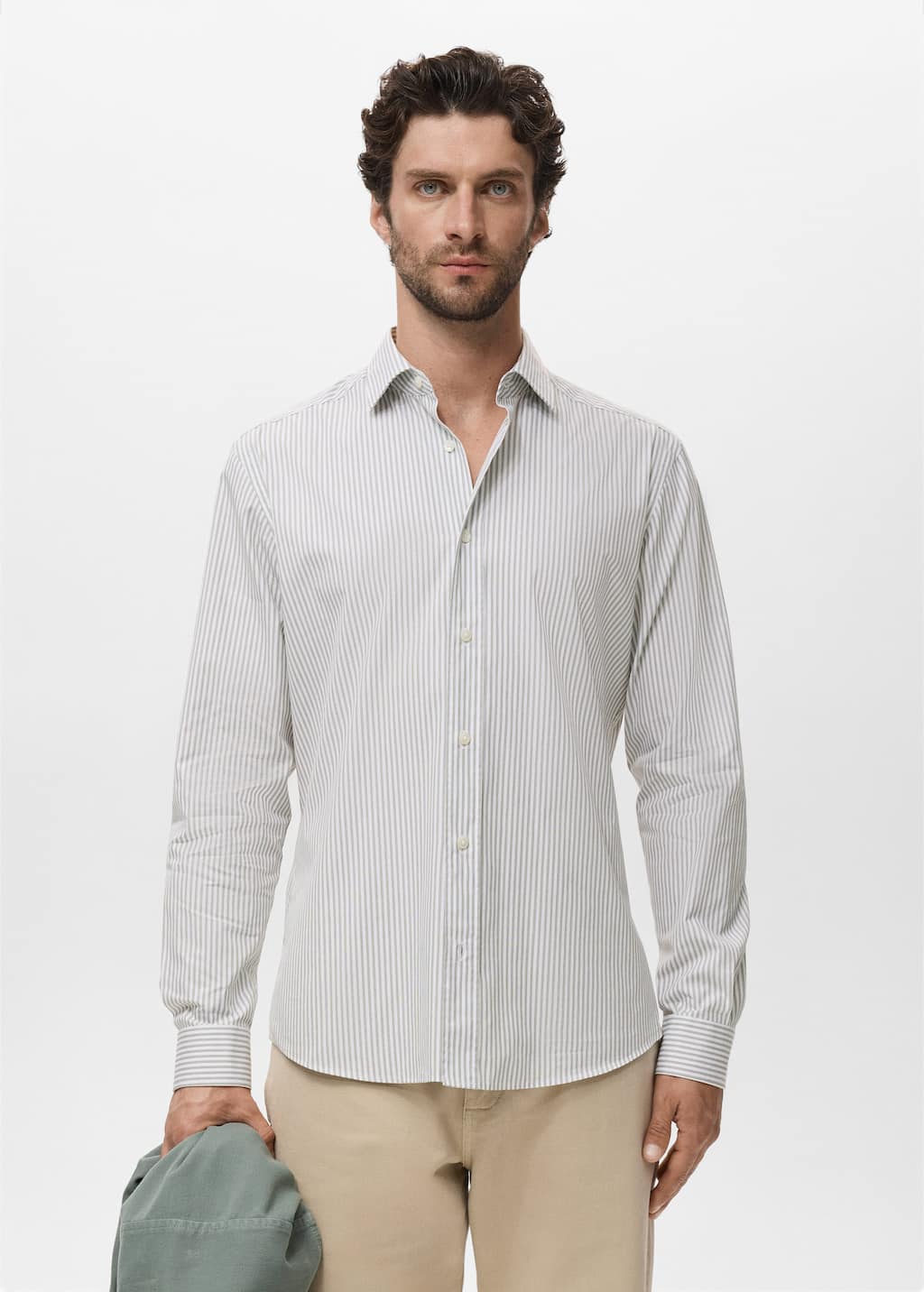 MANGO PLAYR 17014438-37 MANGO MAN SHIRT LONG SLEEVE
