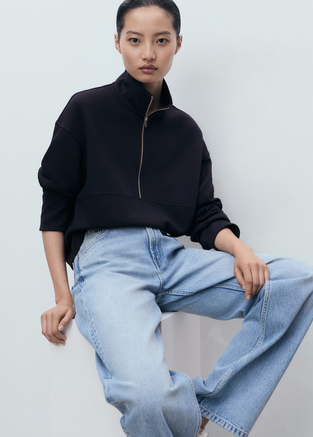 MANGO PICOL 17015171-56 MANGO WOMEN SWEATER
