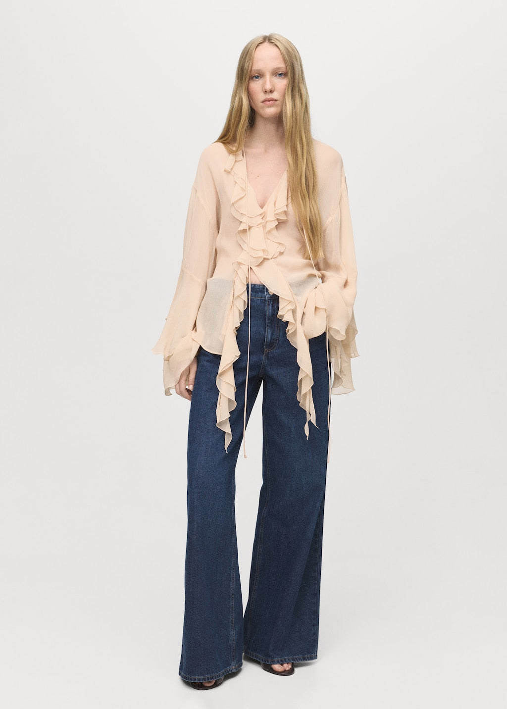 MANGO ANNIE 17015815-TO MANGO WOMEN DENIM JEANS