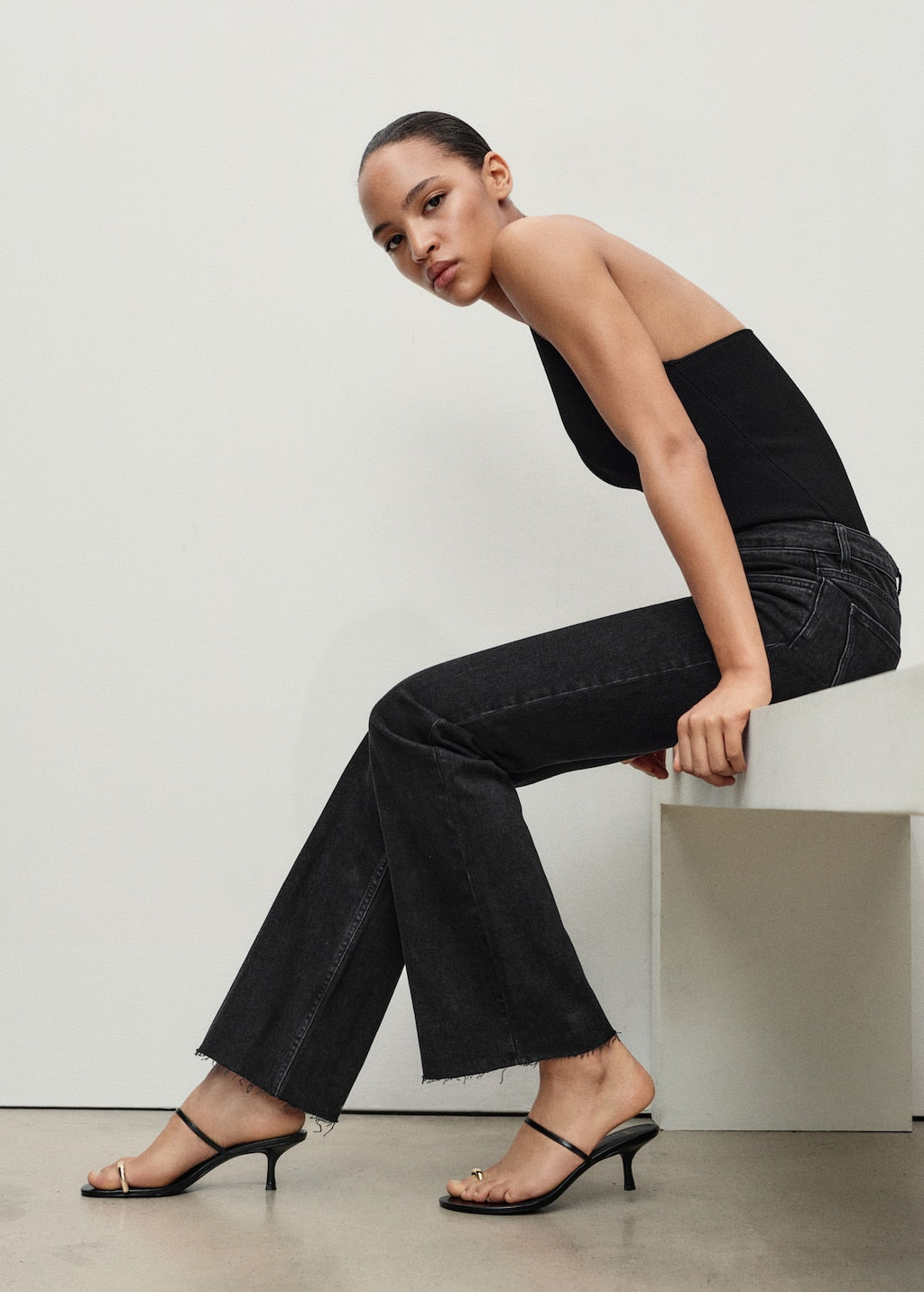 MANGO FIONA 17015822-TN MANGO WOMEN DENIM JEANS