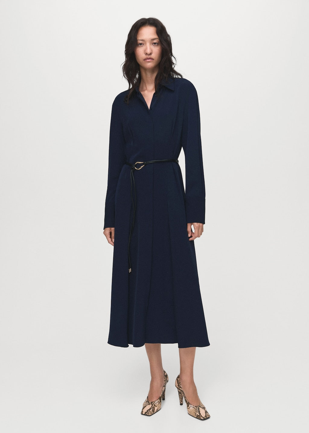 MANGO CADET 17015828-56 MANGO WOMEN DRESS FULL LENGTH