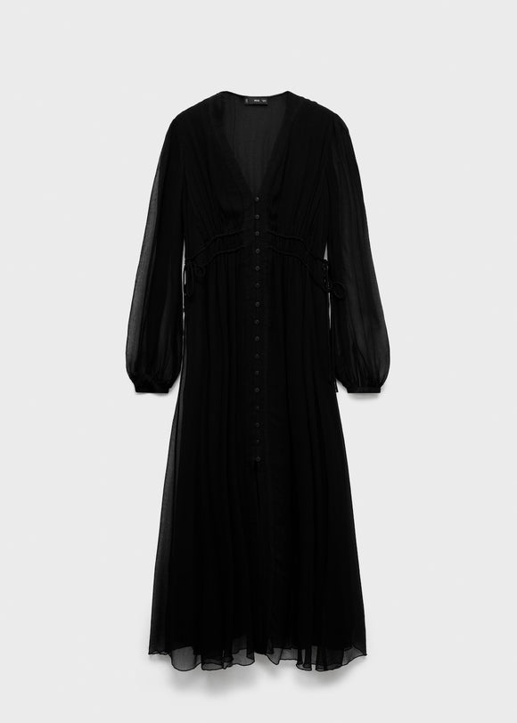 MANGO MELLOW 17015830-99 MANGO WOMEN DRESS FULL LENGTH