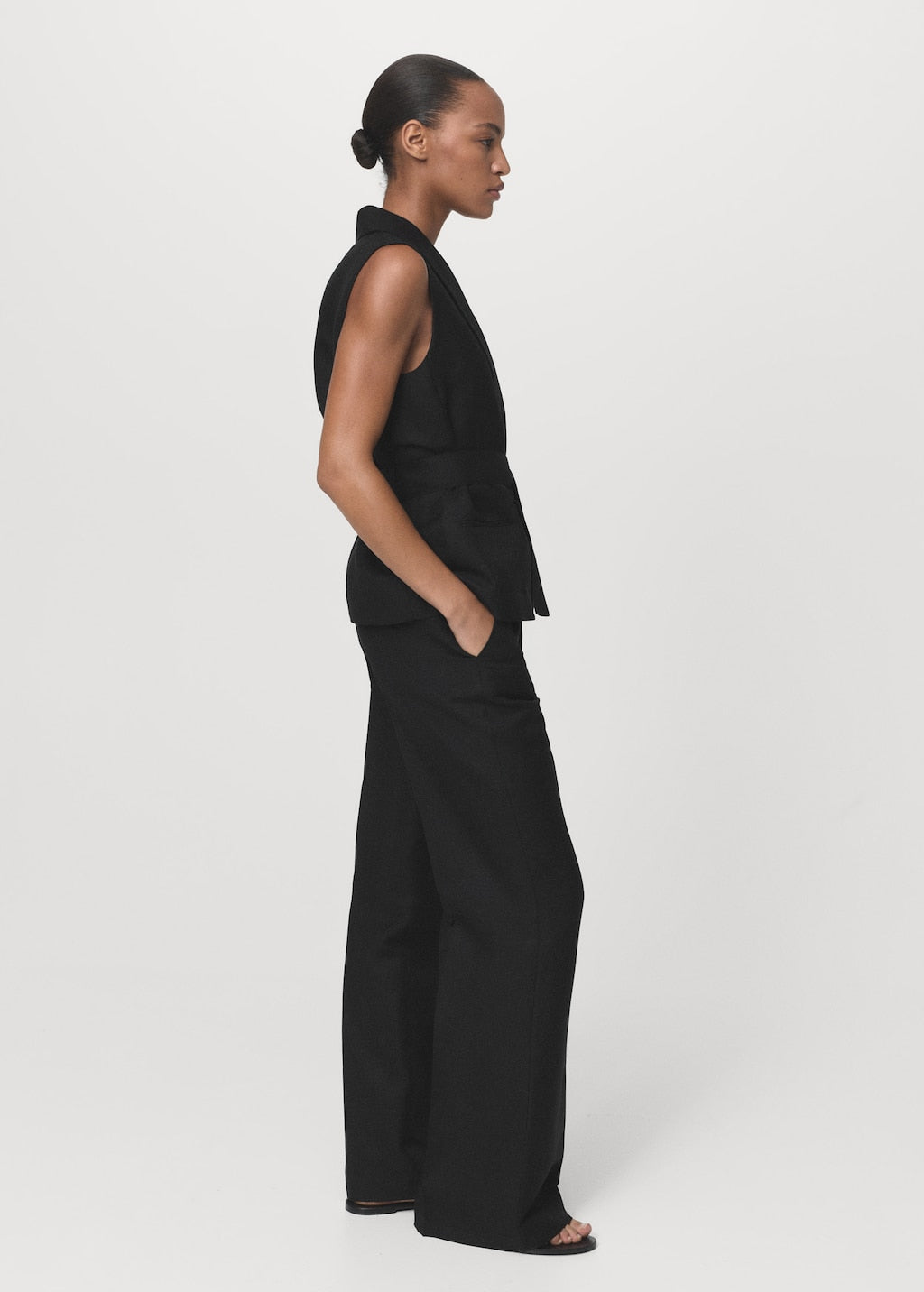 MANGO BLANCA-W 17016736-99 MANGO WOMEN TROUSER