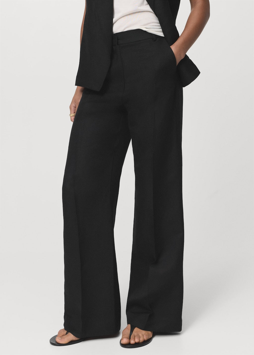 MANGO BLANCA-W 17016736-99 MANGO WOMEN TROUSER