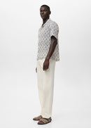 MANGO BEECH-H 17016741-56 MANGO MAN SHIRT SHORT SLEEVE-5