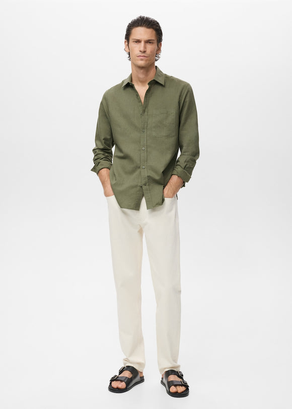 MANGO AVISPAH-H 17016743-39 MANGO MAN SHIRT LONG SLEEVE