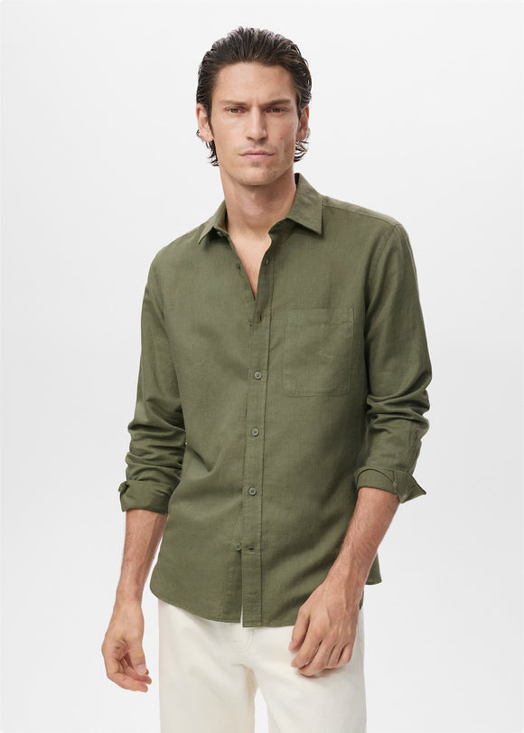 MANGO AVISPAH-H 17016743-39 MANGO MAN SHIRT LONG SLEEVE