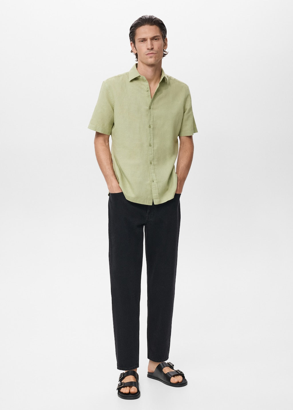 MANGO ANTSH-H 17016744-42 MANGO MAN SHIRT SHORT SLEEVE