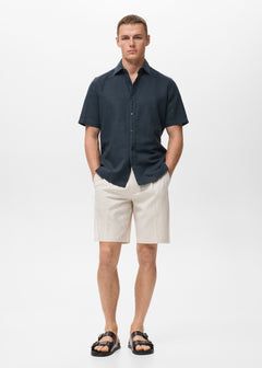 MANGO ANTSH-H 17016744-56 MANGO MAN SHIRT SHORT SLEEVE