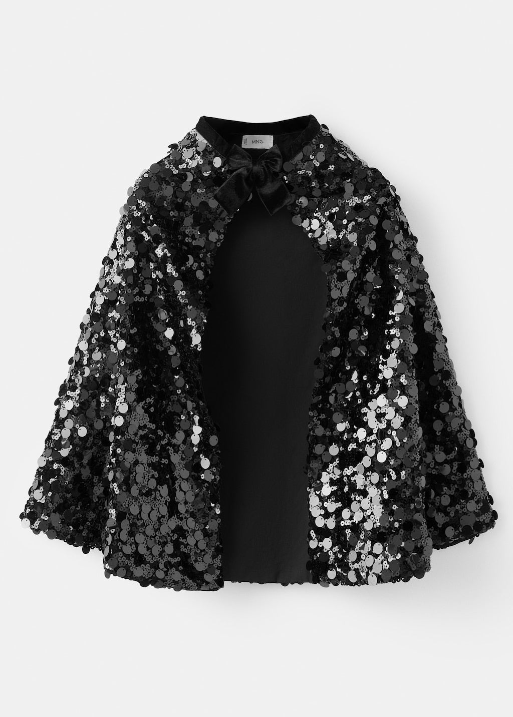 MANGO SEQUINC 17017134-99 MANGO KIDS GIRL CAPE