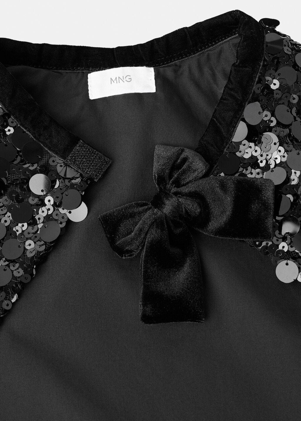 MANGO SEQUINC 17017134-99 MANGO KIDS GIRL CAPE